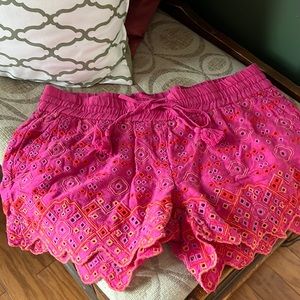Shorts pink and salmon